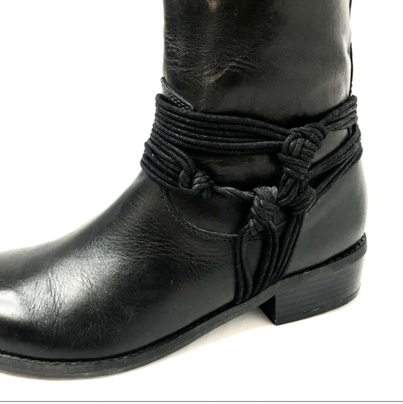 Carlos Santana Wellington Leather Boots-Sz9.5 - Picture 5 of 8